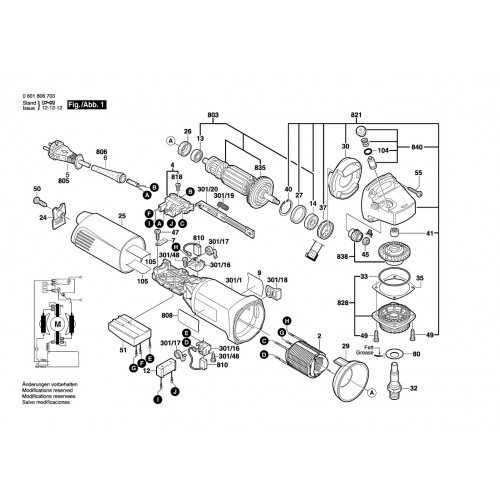 Запчасти для УШМ Bosch GWS 14-150C